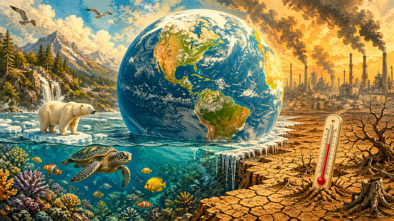 The Climate Crisis: Science, Politics, and Action cover image